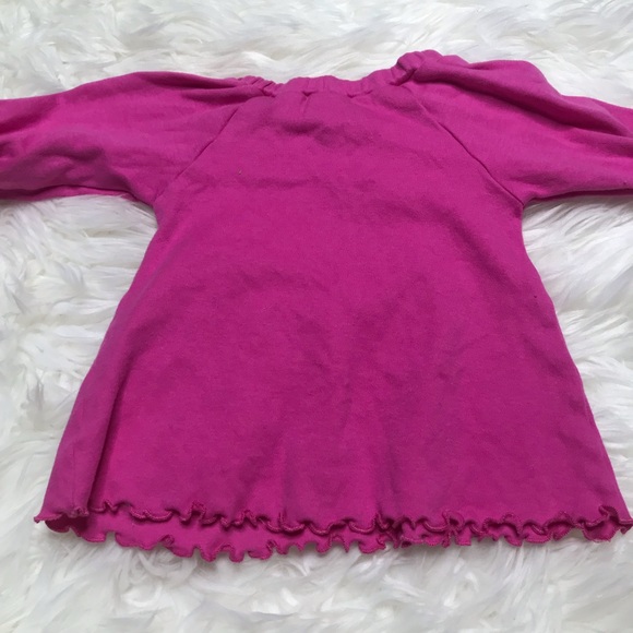 5/$25! Molly & Millie pink gingerbread man top size 12 months - Picture 3 of 5